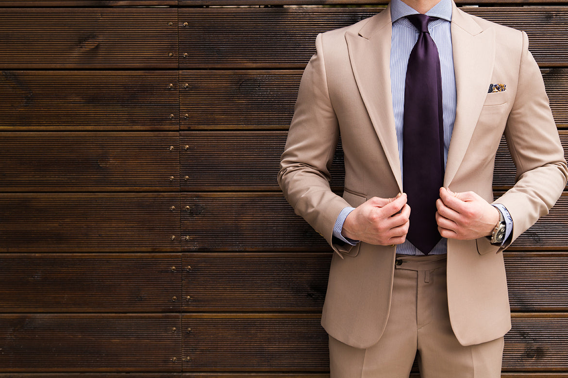 A dapper gentleman in a suit
